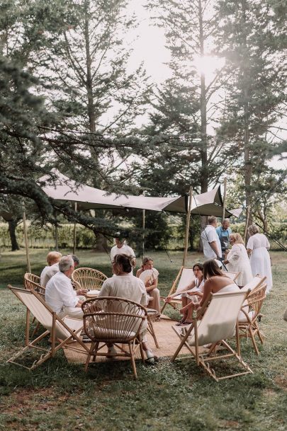 Un mariage au Domaine de Perrotin près de Bordeaux - Photos : Les Bandits - Blog mariage : La mariée aux pieds nus