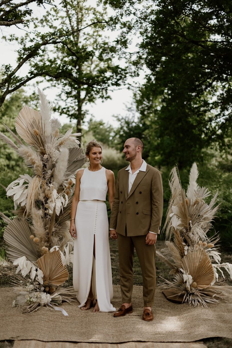 Un mariage au Domaine de Petiosse dans les Landes - Photographe : Coralie Lescieux - Blog mariage : La mariée aux pieds nus