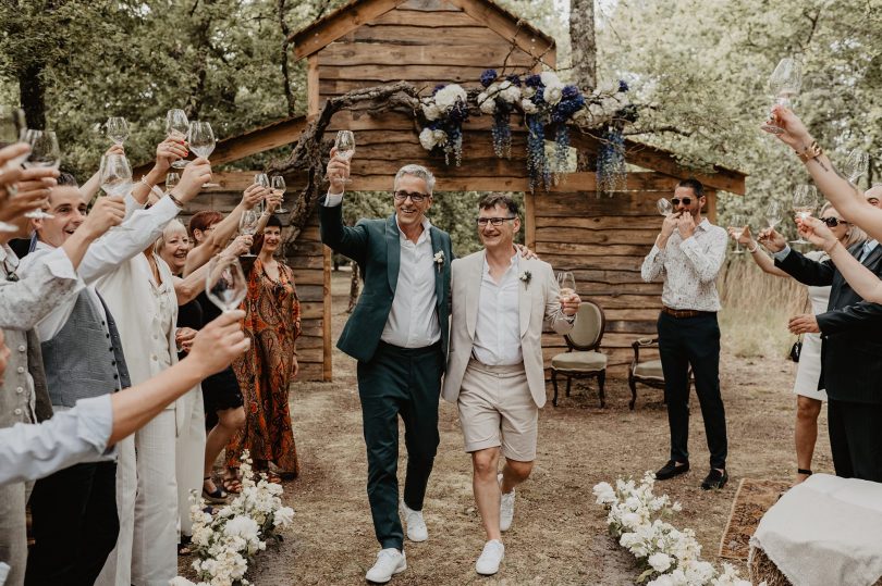 Un mariage au Domaine de Petiosse dans les Landes - Photos : Patricia Hendrychova Estanguet - Blog mariage : La mariée aux pieds nus