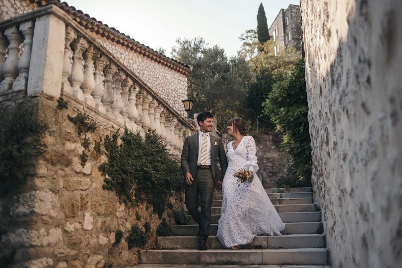 Un mariage au Domaine de Sarson en Provence - Photos : Albane Delacommune - Blog mariage : La mariée aux pieds nus