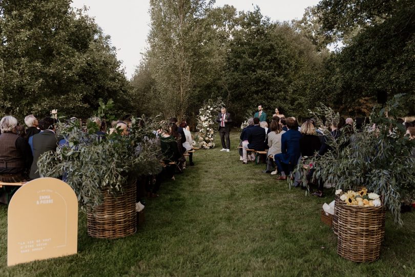 Un mariage au Domaine des Evis dans le Perche - Photos : Coralie Lescieux - Blog mariage : La mariée aux pieds nus