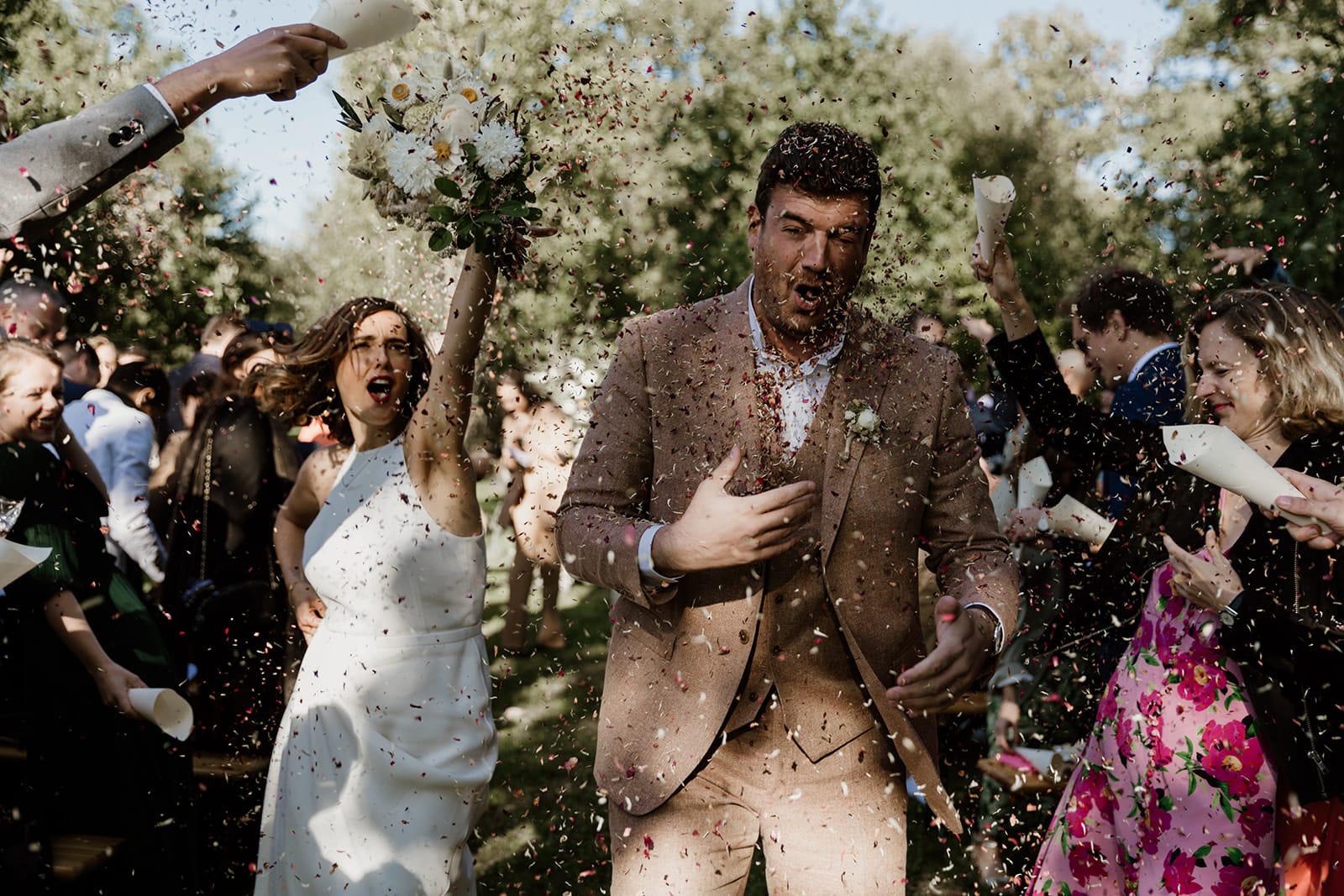 Un mariage au Domaine des Evis dans le Perche - Photos : Coralie Lescieux - Blog mariage : La mariée aux pieds nus