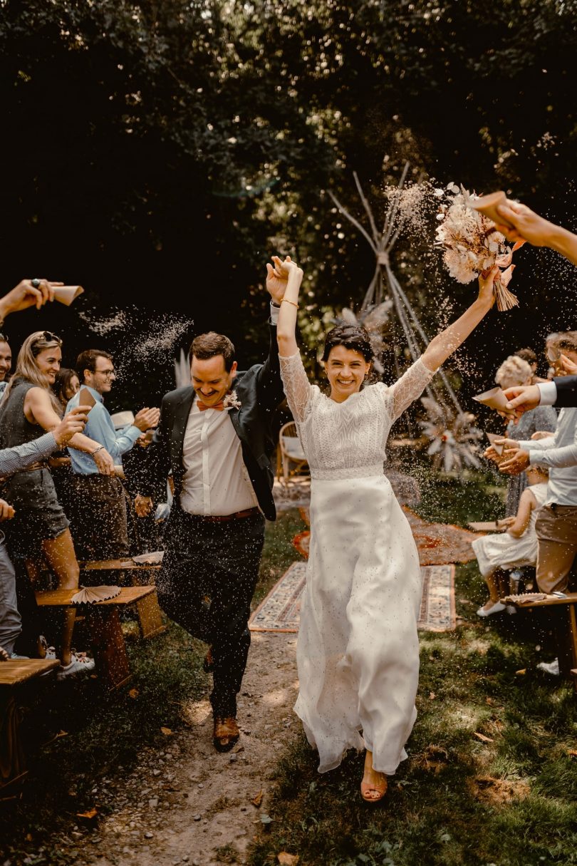 Un mariage au Domaine Launay Chauvel près de Rennes en Bretagne - Photos : Medhi Hemart - Blog mariage : La mariée aux pieds nus