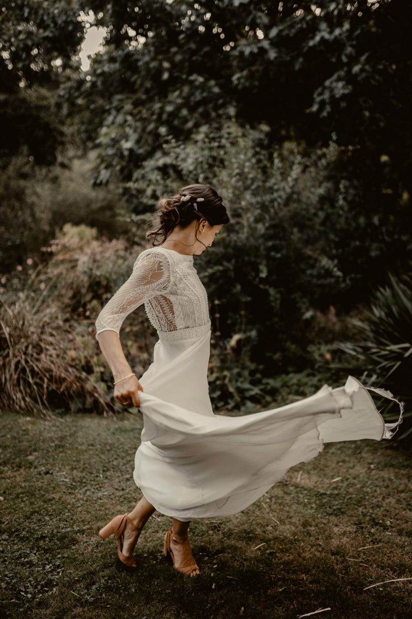 Un mariage au Domaine Launay Chauvel près de Rennes en Bretagne - Photos : Medhi Hemart - Blog mariage : La mariée aux pieds nus