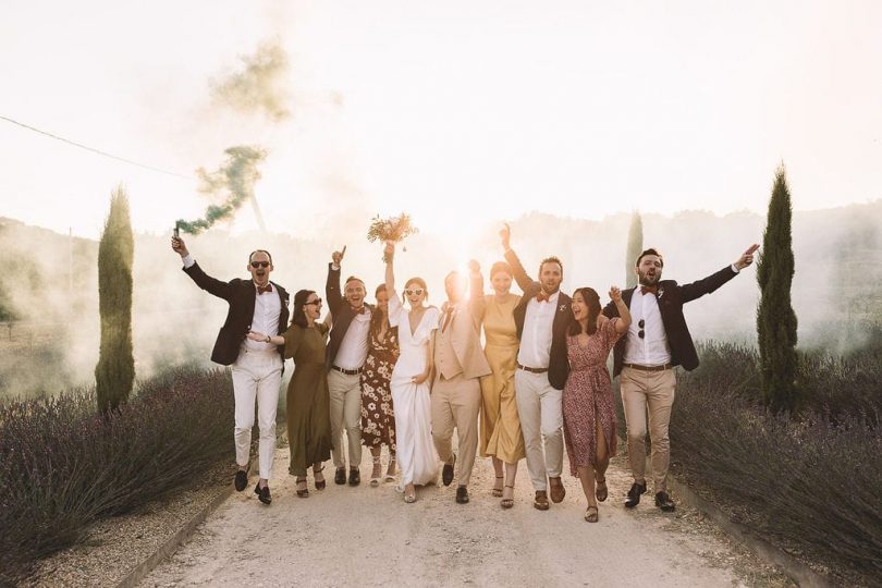 Un mariage au Domaine Le Grand Belly dans le Gard - Photos : Les Bandits - Blog mariage : La mariée aux pieds nus