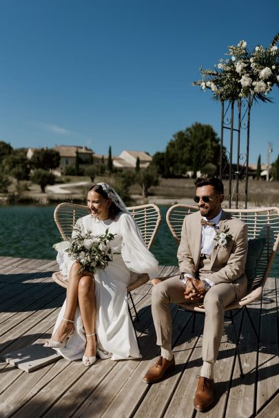 Un mariage aux Domaines de Patras en Provence - Photos : Coralie Lescieux - Blog mariage : La mariée aux pieds nus