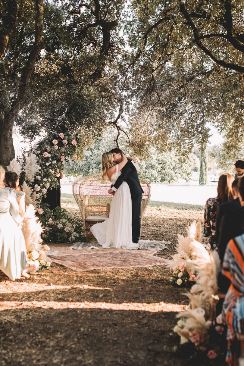 Un mariage aux Domaines de Patras en Provence - Photographe : Les Bandits - Blog mariage : La mariée aux pieds nus