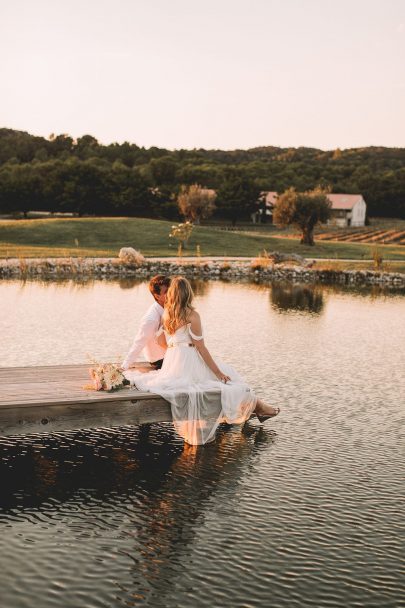 Un mariage aux Domaines de Patras en Provence - Photographe : Les Bandits - Blog mariage : La mariée aux pieds nus