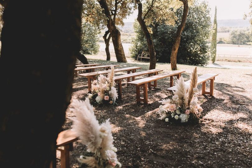 Un mariage aux Domaines de Patras en Provence - Photographe : Les Bandits - Blog mariage : La mariée aux pieds nus