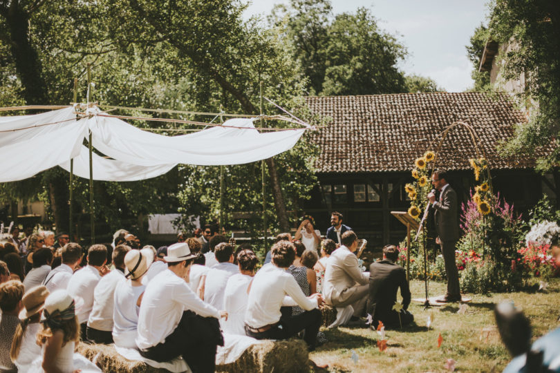 Un mariage dans un moulin en Dordogne - A découvrir sur le blog mariage www.lamarieeauxpiedsnus.com - Photos : Steven Bassilieaux