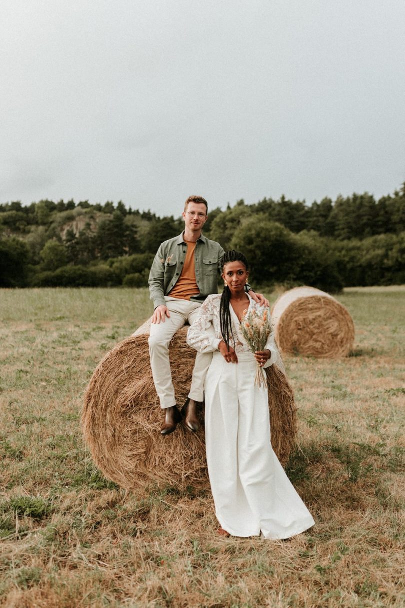 Un mariage éco-responsable au Bois Basalt en Auvergne - Photos : Anne Sophie Benoit - Blog mariage: : La mariée aux pieds nus