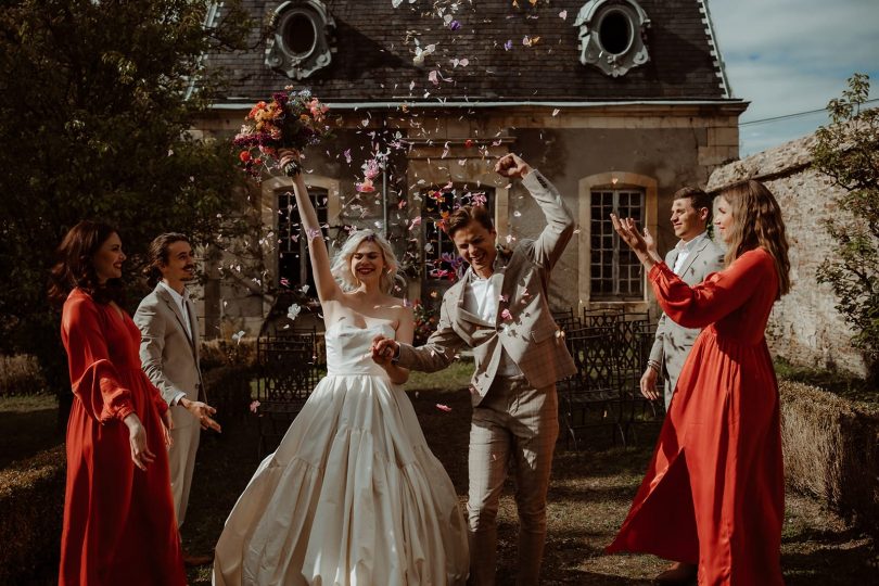 Un mariage élégant au Château de Villers Bocage en Normandie - Photos : Moonrise Photography - Blog mariage : La mariée aux pieds nus
