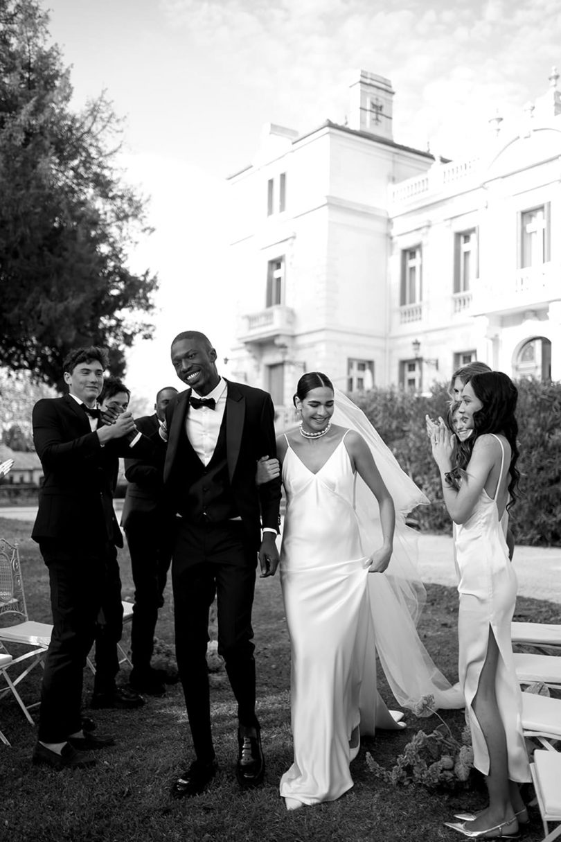 Un mariage élégant au Château des 3 Fontaines - Photos : Laurine Bailly - Blog mariage : La mariée aux pieds nus