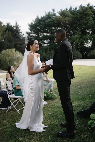 Un mariage élégant au Château des 3 Fontaines - Photos : Laurine Bailly - Blog mariage : La mariée aux pieds nus