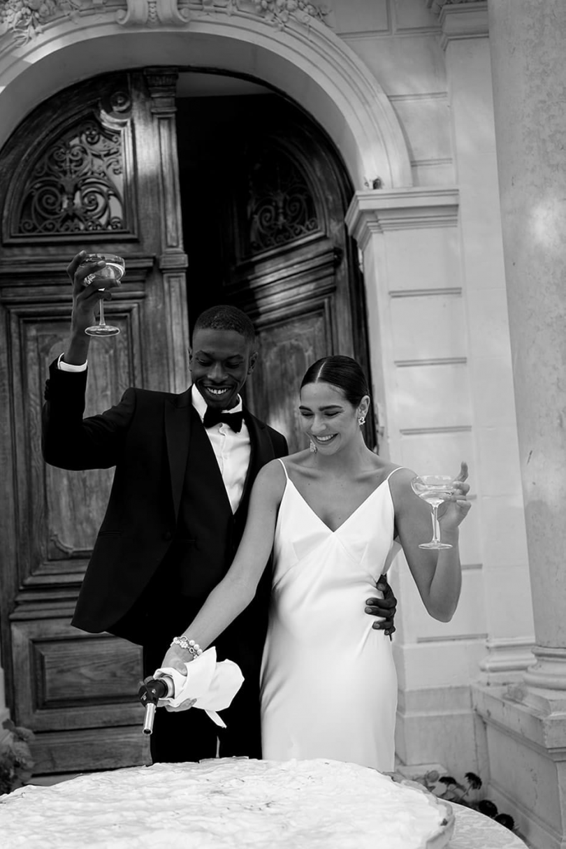 Un mariage élégant au Château des 3 Fontaines - Photos : Laurine Bailly - Blog mariage : La mariée aux pieds nus