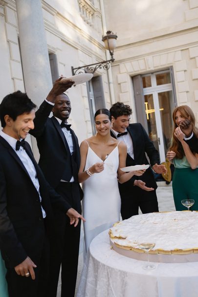 Un mariage élégant au Château des 3 Fontaines - Photos : Laurine Bailly - Blog mariage : La mariée aux pieds nus