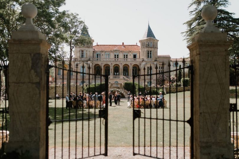 Un mariage élégant au Château Sainte Cécile dans l'Hérault - Photographes : Clarisse et Johan - Blog mariage : La mariée aux pieds nus