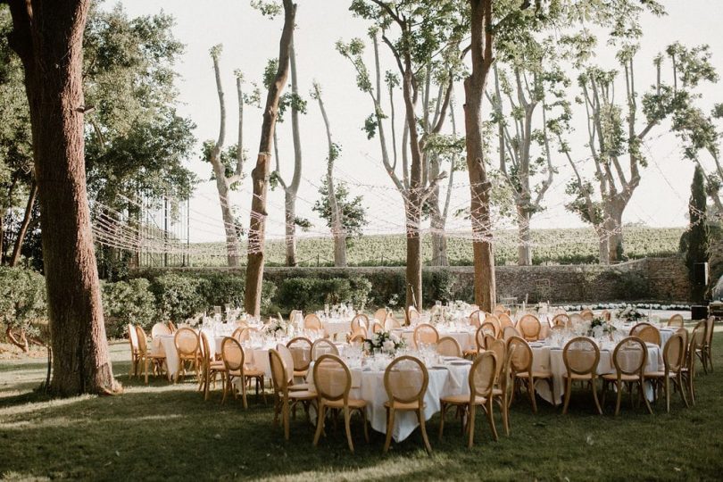 Un mariage élégant au Château Sainte Cécile dans l'Hérault - Photographes : Clarisse et Johan - Blog mariage : La mariée aux pieds nus