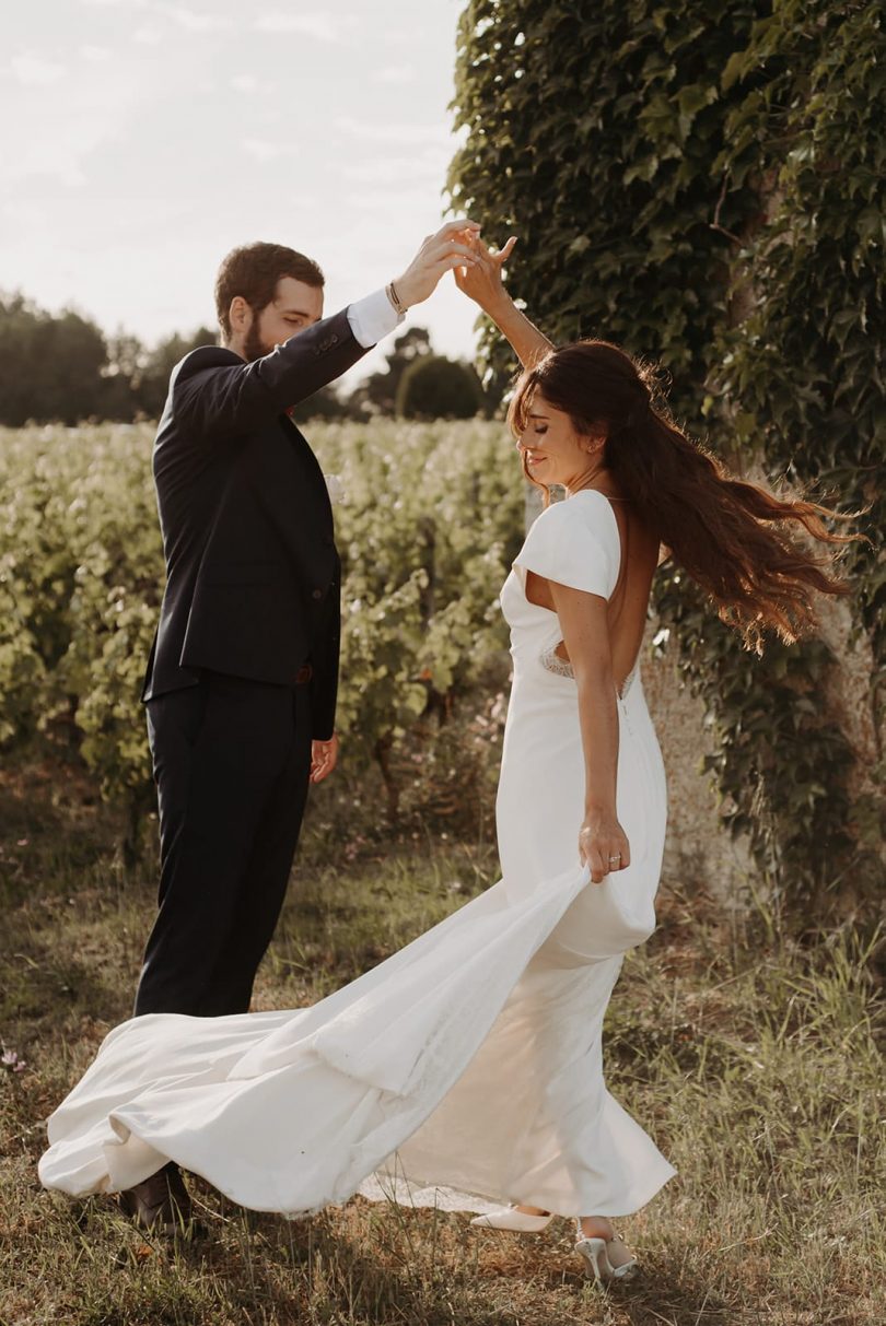 Un mariage élégant au Château Smith Haut Lafitte à Bordeaux - Photos : The Lovers - Blog mariage : La mariée aux pieds nus