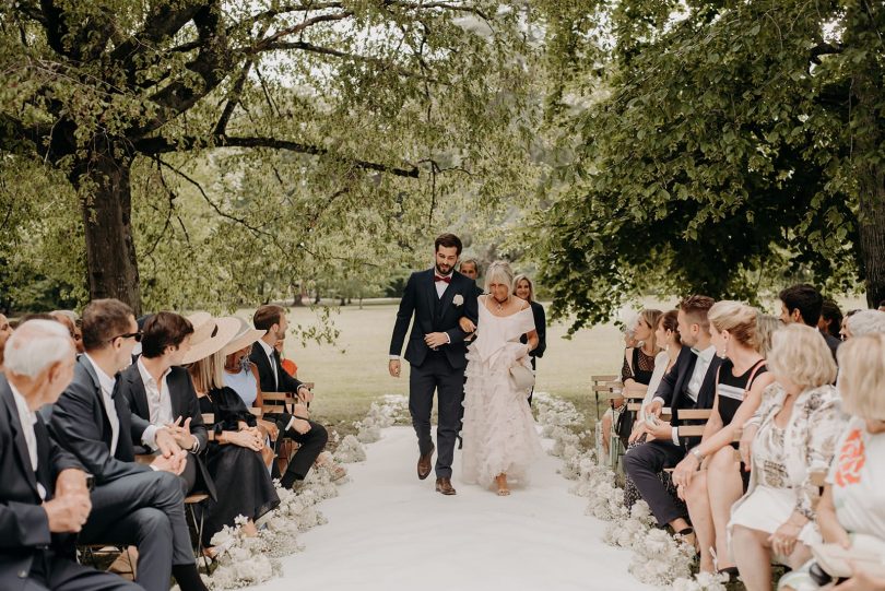 Un mariage élégant au Château Smith Haut Lafitte à Bordeaux - Photos : The Lovers - Blog mariage : La mariée aux pieds nus