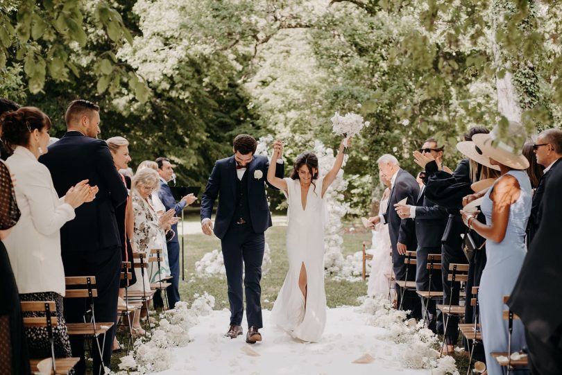 Un mariage élégant au Château Smith Haut Lafitte à Bordeaux - Photos : The Lovers - Blog mariage : La mariée aux pieds nus