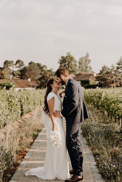 Un mariage élégant au Château Smith Haut Lafitte à Bordeaux - Photos : The Lovers - Blog mariage : La mariée aux pieds nus