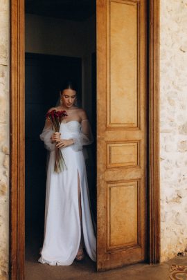 Un mariage élégant au Domaine de Ribaute près de Béziers - Photos : Mathilde B Photographe - Blog mariage : La mariée aux pieds nus