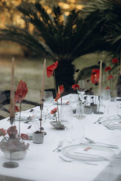 Un mariage élégant au Domaine de Ribaute près de Béziers - Photos : Mathilde B Photographe - Blog mariage : La mariée aux pieds nus