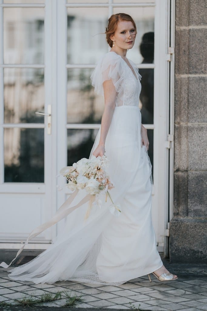 Un mariage élégant et romantique - Photos : Vivien Malagnat - Blog mariage : La mariée aux pieds nus