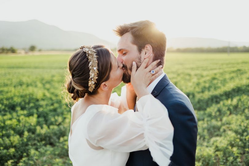 Un mariage élégant en Provence - Photos : Capyture -Blog mariage : La mariée aux pieds nus