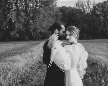 Un mariage élégant en noir et blanc au Domaine Walbaum - Photos : Gwen Dumoulin - Blog mariage : La mariée aux pieds nus