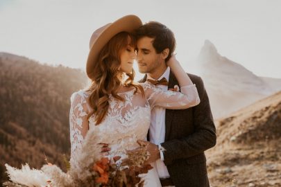 Un elopement bohème à Zermatt en Suisse - Photos : Cécilia Hofer - Blog mariage : La mariée aux pieds nus