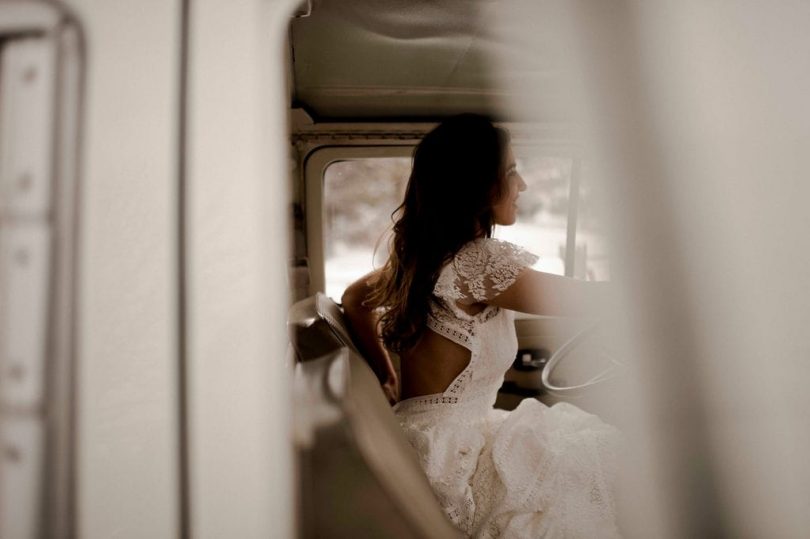 Un elopement bohème en hiver dans la neige - Photos : Solveig et Ronan - Blog mariage : La mariée aux pieds nus