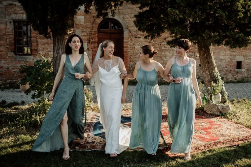 Un mariage au Château Fajac La Relenque près de Toulouse - Photos : Angelo Lacancellera - Blog mariage : La mariée aux pieds nus