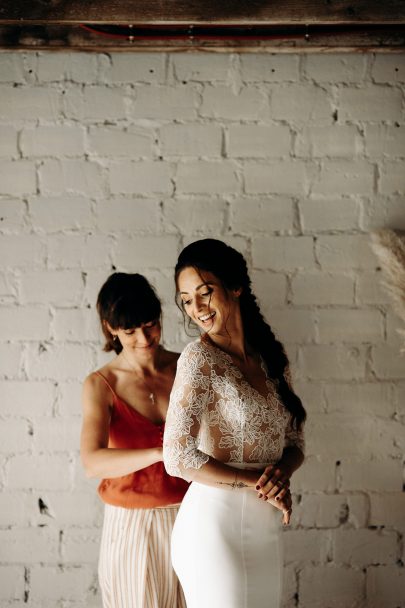 Un mariage à la Ferme du Prieuré dans les Yvelines - Photos : Mélody Barabé - Blog mariage : La mariée aux pieds nus