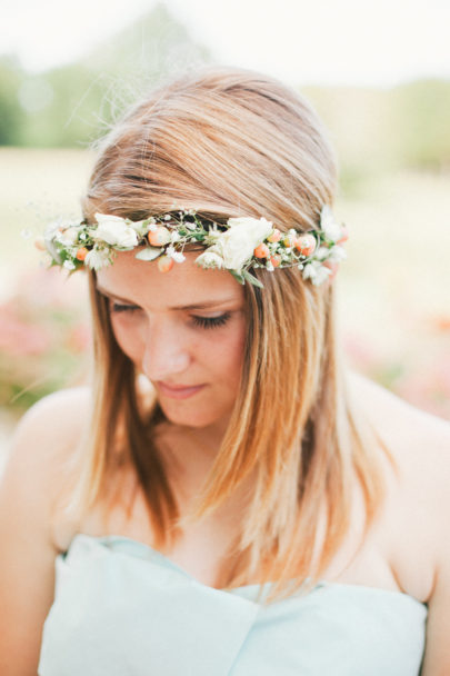 Un mariage corail et vert d'eau dans le Finistère à découvrir sur le blog mariage www.lamarieeauxpiedsnus.com - Photos : Sophie Delaveau