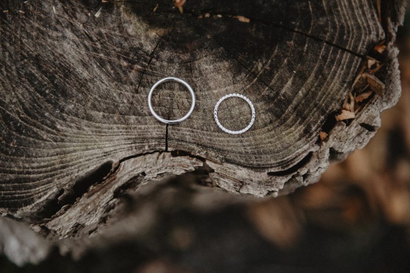 Un mariage folk dans la forêt - La mariée aux pieds nus