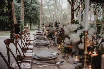 Un mariage folk dans la forêt - La mariée aux pieds nus