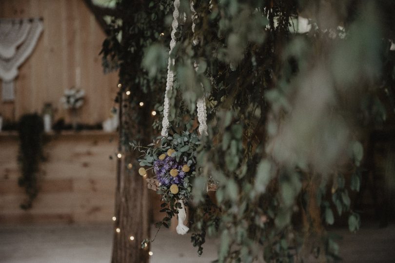 Un mariage folk dans la forêt - La mariée aux pieds nus