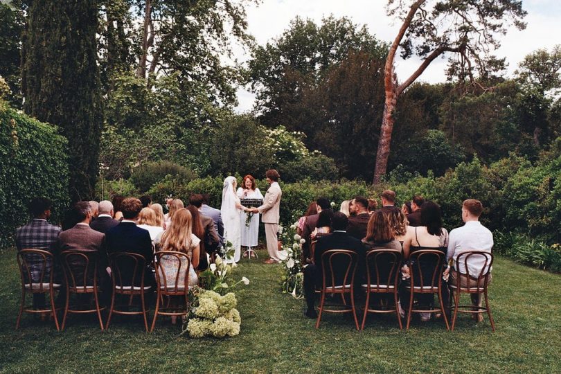 Un mariage au Galinier de Lourmarin en Provence - Photos : Mathilde Caelicia - Blog mariage : La mariée aux pieds nus