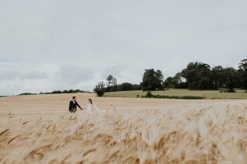 Un mariage dans le Gers - Photos : Céline Deligey - Blog mariage : La mariée aux pieds nus