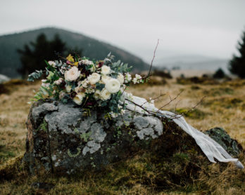 Un mariage inspiré par la nature en Alsace - Shooting d'inspiration - A découvrir sur le blog mariage www.lamarieeauxpiedsnus.com - Photos : Cottonwood Studios
