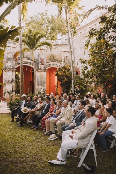 Un mariage dans une hacienda au Mexique - Photos : Jérémy Boyer - Robe : Rue de Seine - Blog mariage : La mariée aux pieds nus