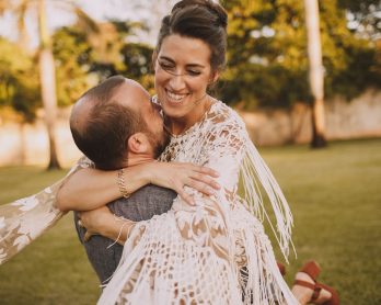 Un mariage dans une hacienda au Mexique - Photos : Jérémy Boyer - Robe : Rue de Seine - Blog mariage : La mariée aux pieds nus