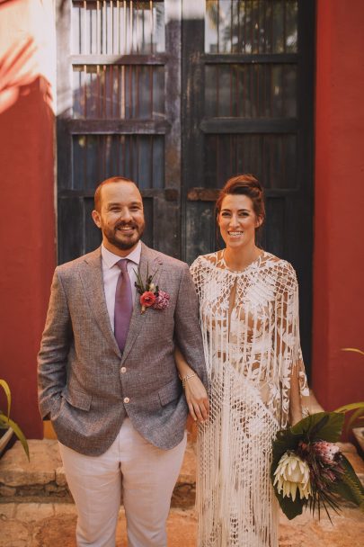 Un mariage dans une hacienda au Mexique - Photos : Jérémy Boyer - Robe : Rue de Seine - Blog mariage : La mariée aux pieds nus