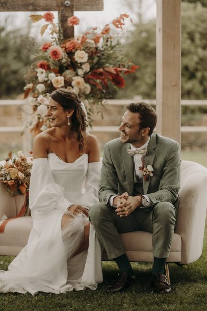 Un mariage aux Hauts de Pardaillan en Eure et Loire - Photos : Chloé Ldn - Blog mariage : La mariée aux pieds nus