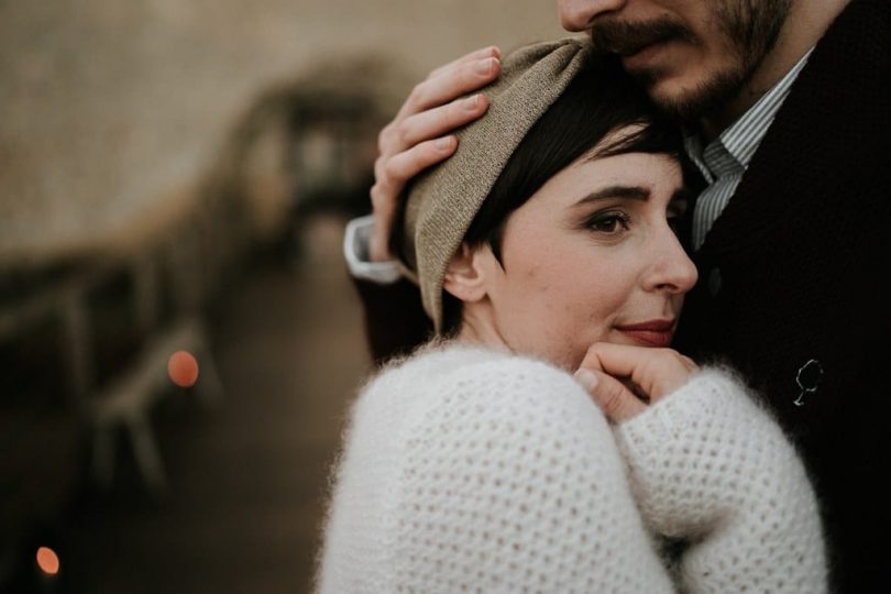 Un mariage éco-responsable en hiver - Photographe : Aurélien Bretonnière - Blog mariage : La mariée aux pieds nus