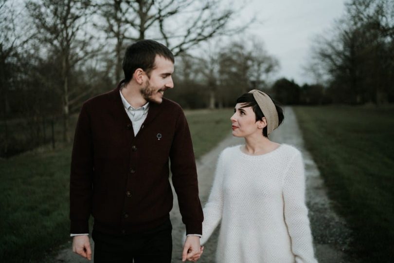 Un mariage éco-responsable en hiver - Photographe : Aurélien Bretonnière - Blog mariage : La mariée aux pieds nus