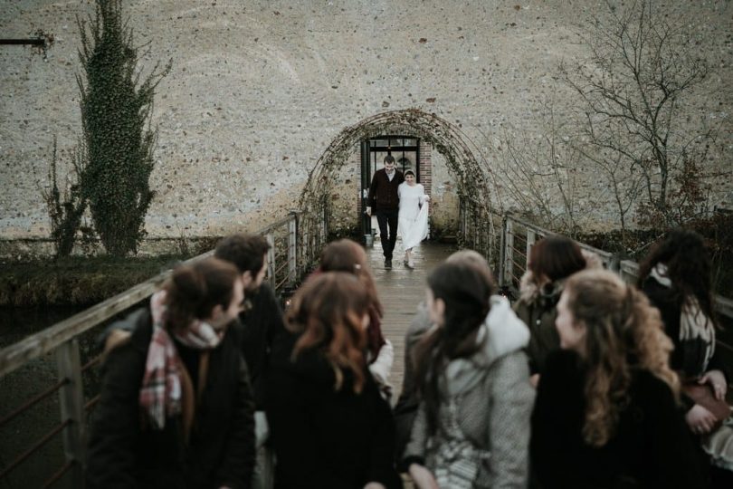 Un mariage éco-responsable en hiver - Photographe : Aurélien Bretonnière - Blog mariage : La mariée aux pieds nus