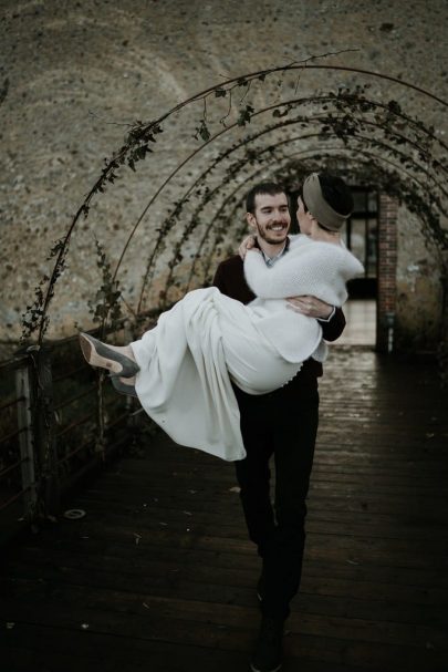 Un mariage éco-responsable en hiver - Photographe : Aurélien Bretonnière - Blog mariage : La mariée aux pieds nus